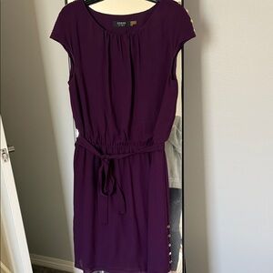 Guess Women's Deep Purple Mini Dress